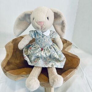 Jellycat Floral Lottie Bunny - Small Bunny In A Blue Dress
Retired Rabbit 9 1/2”